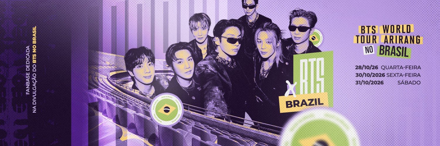 BTS ⟭⟬ BRASIL⁷ ⊙⊝⊜'s banner