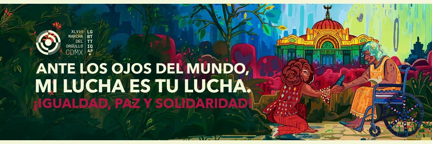 Marcha LGBT CDMX 🏳️‍🌈🇲🇽🏳️‍⚧️'s banner