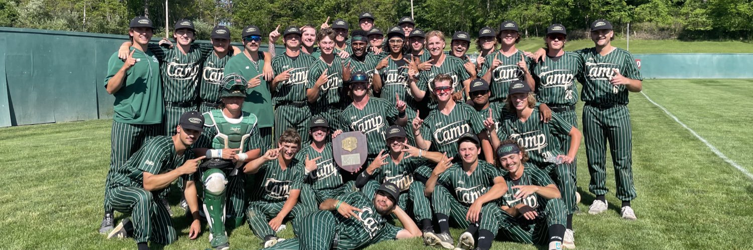 Camp Baseball's banner