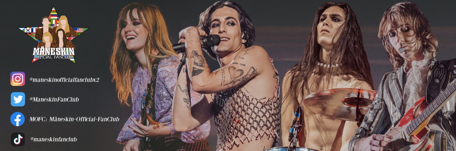 MÅNESKIN OFFICIAL FANCLUB's banner
