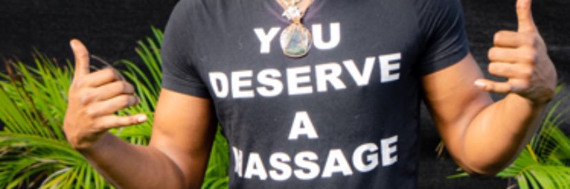 Dizzy The Massage God @YouDeserveAMassage's banner