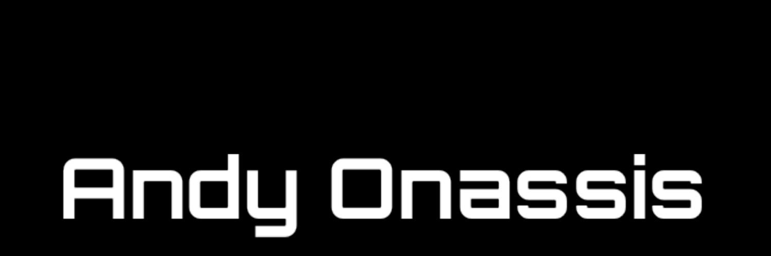 Andy Onassis's banner