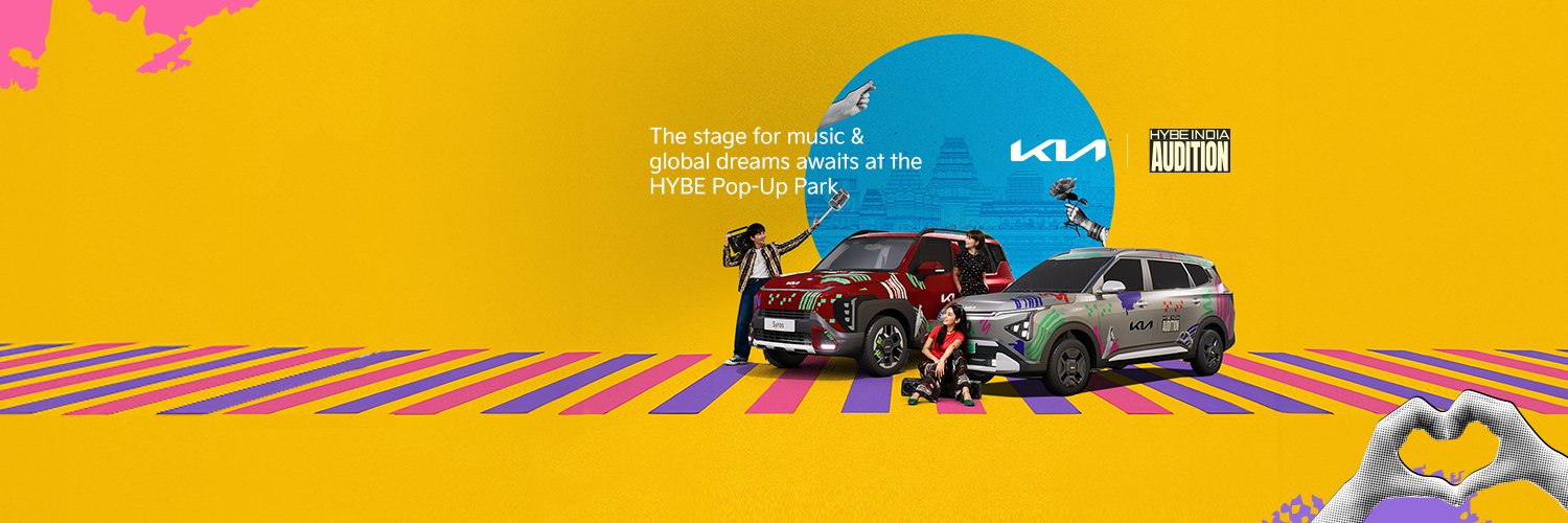 Kia India's banner