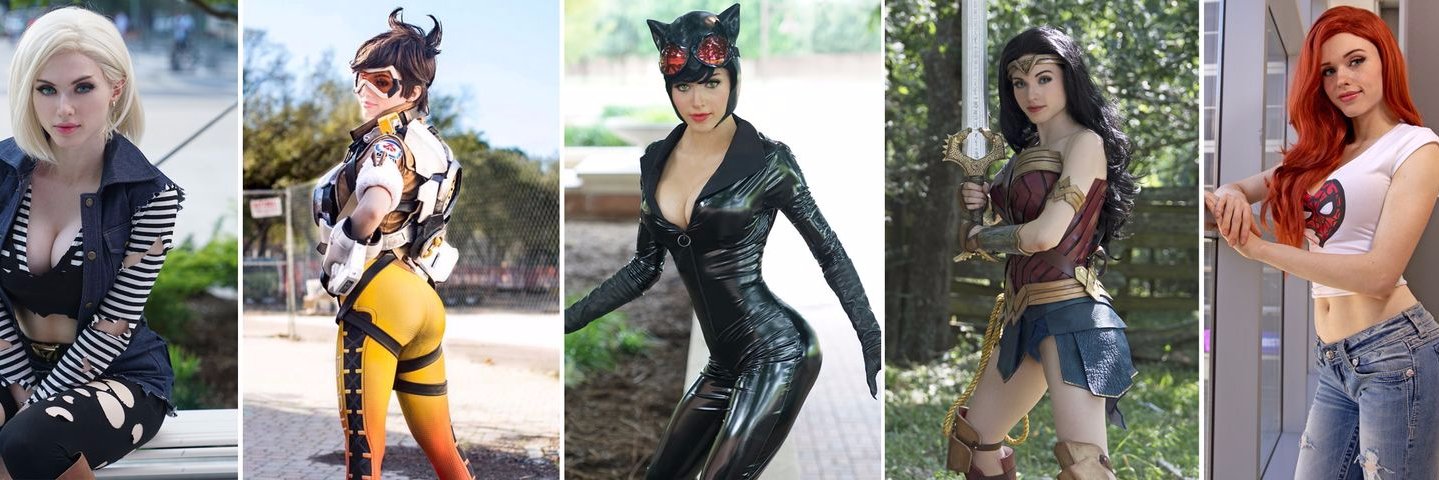 Amouranth's banner