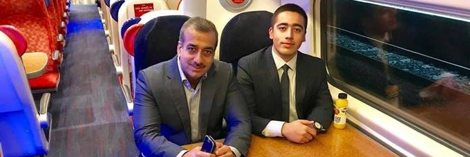 Muhammad Nawaz Khan's banner