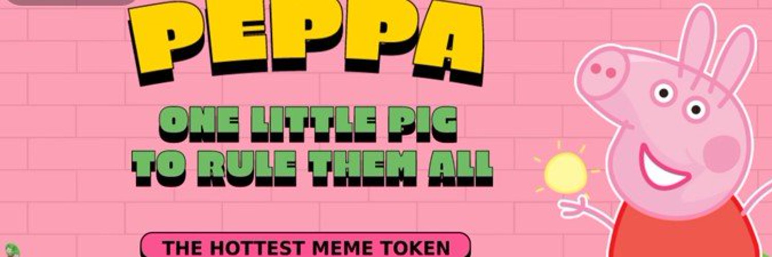 Peppa's banner
