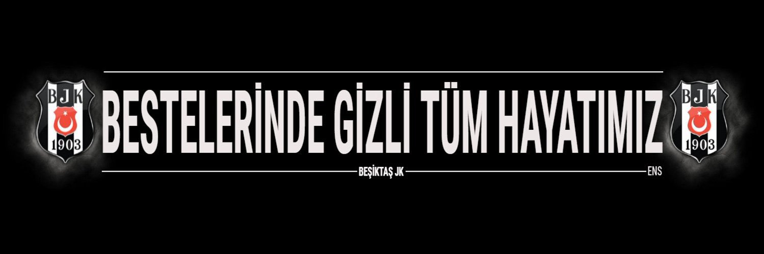 Beşiktaş Tribünü's banner