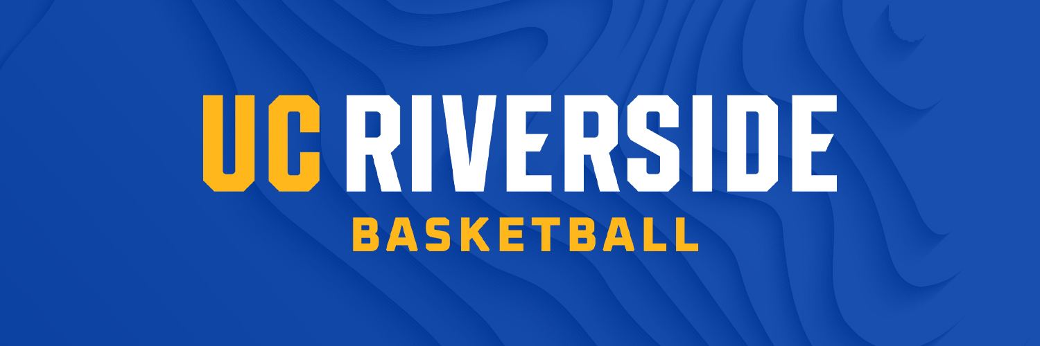 UCR Men's Basketball's banner