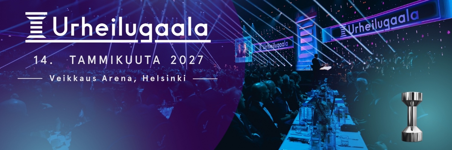 Urheilugaala's banner