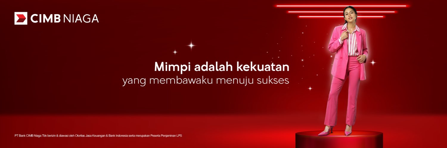 CIMB Niaga's banner