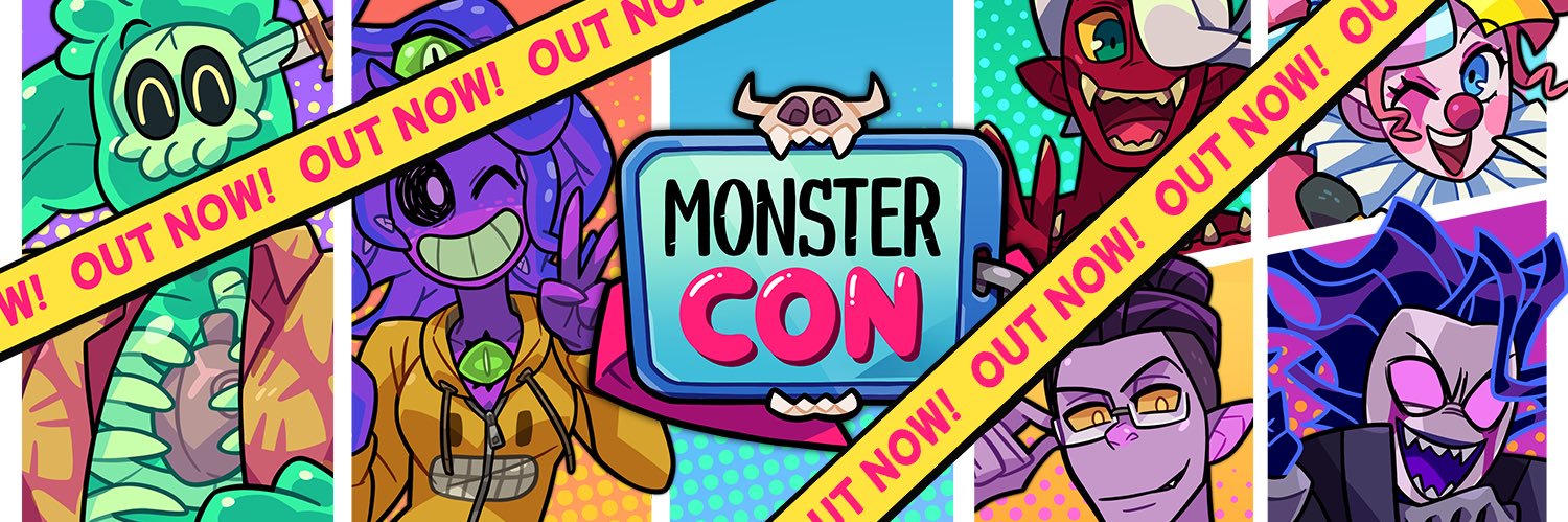 Monster Con is OUT NOW!'s banner