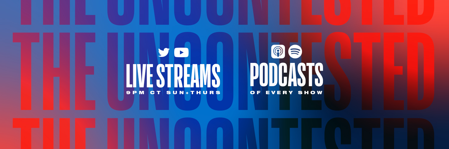 THE UNCONTESTED PODCAST's banner