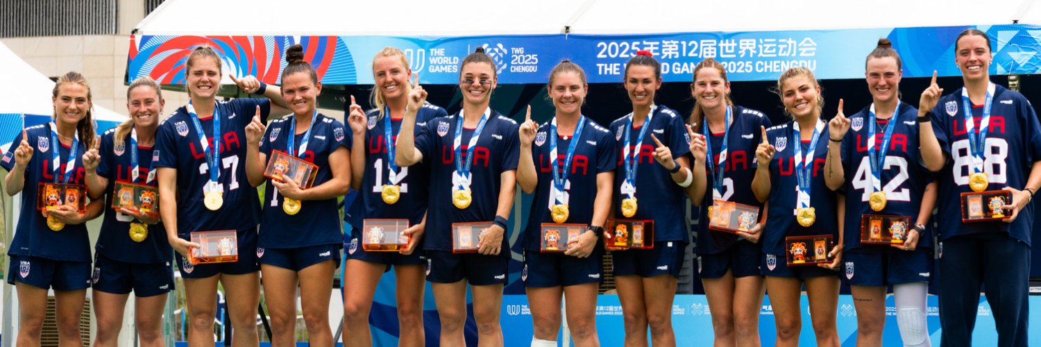 USA Lacrosse Women's National Team's banner