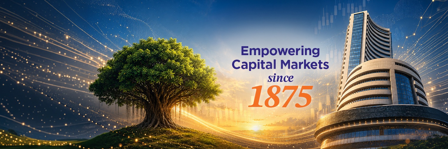 BSE India's banner
