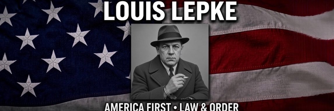 Louis Buchalter's banner