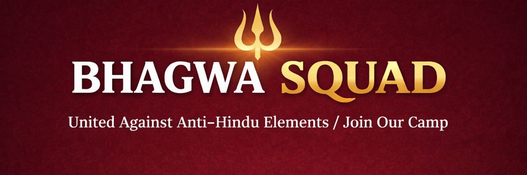 Bhagwa Squad's banner