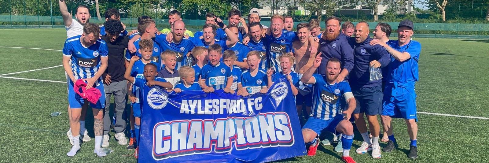 Aylesford Football Club's banner