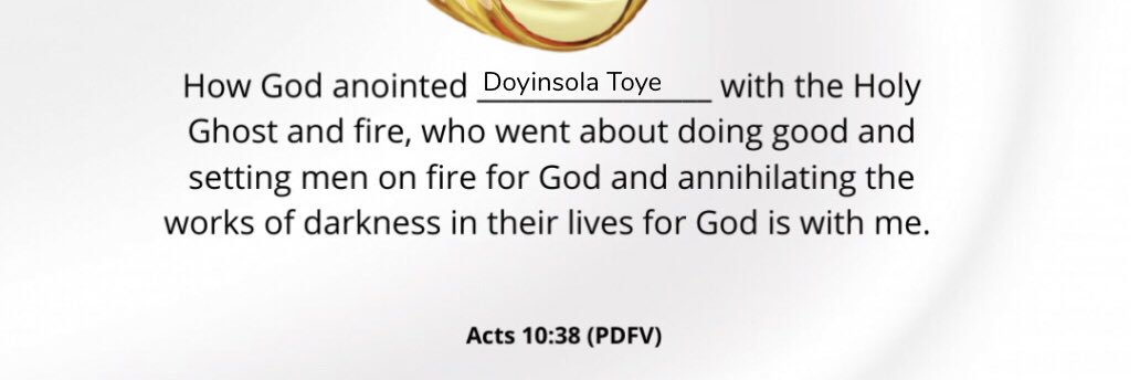 Doyinsola TOYE's banner