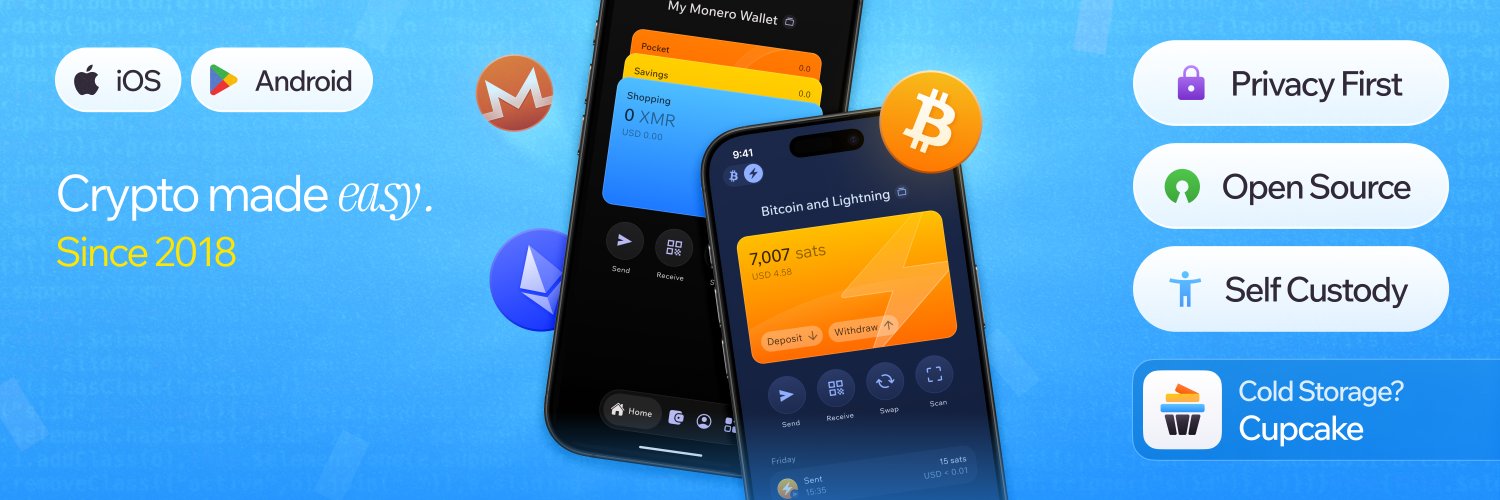 Cake Wallet's banner