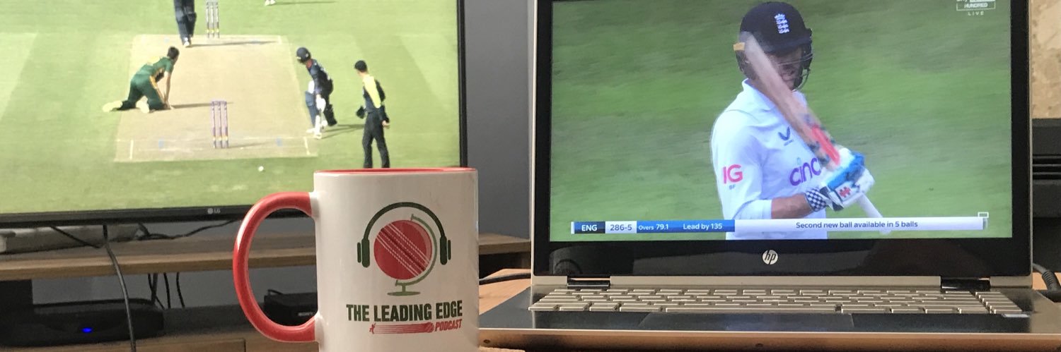 The Leading Edge Cricket Podcast's banner
