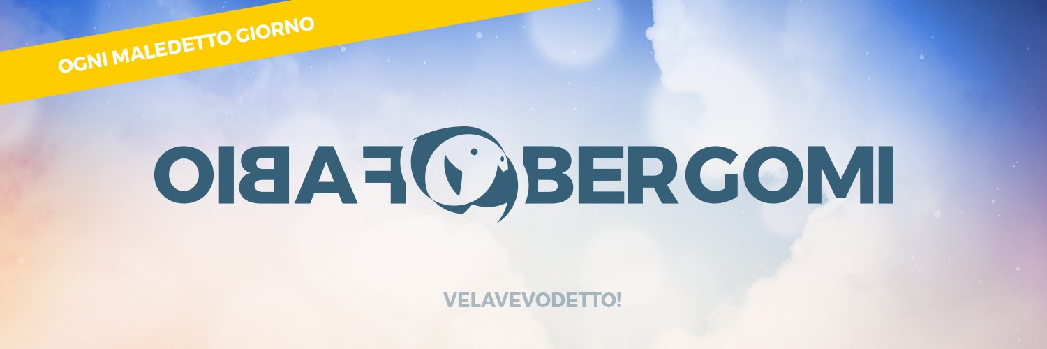 Fabio Bergomi's banner