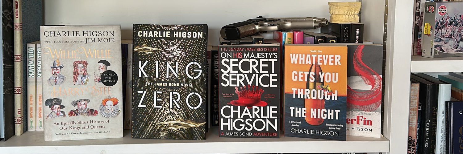 charlie higson's banner