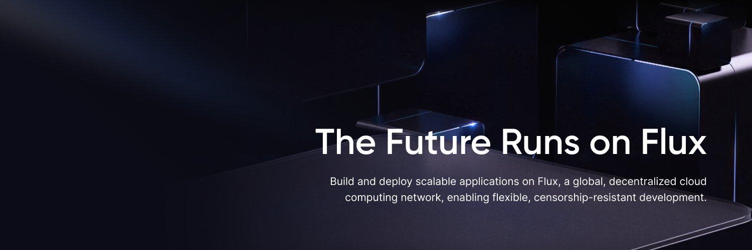 Flux I Decentralized Cloud's banner