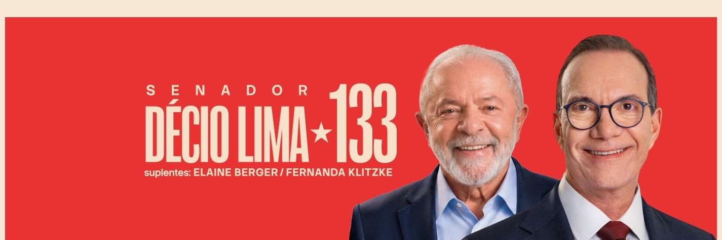 Décio Lima's banner