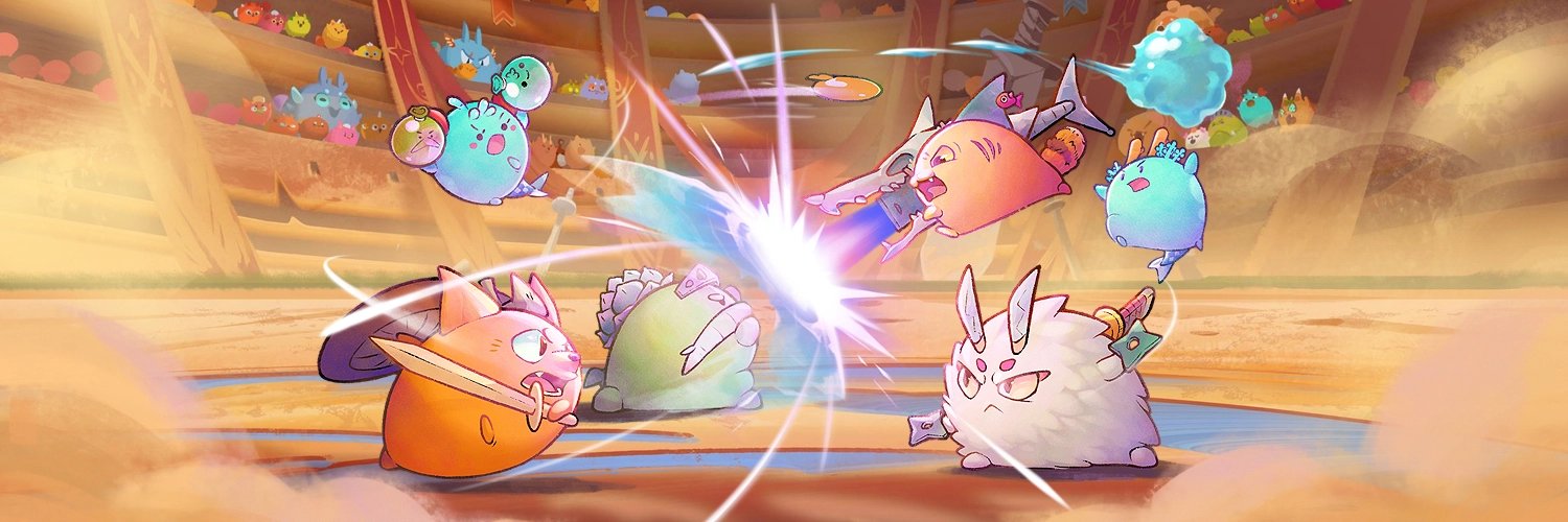 Axie Infinity's banner