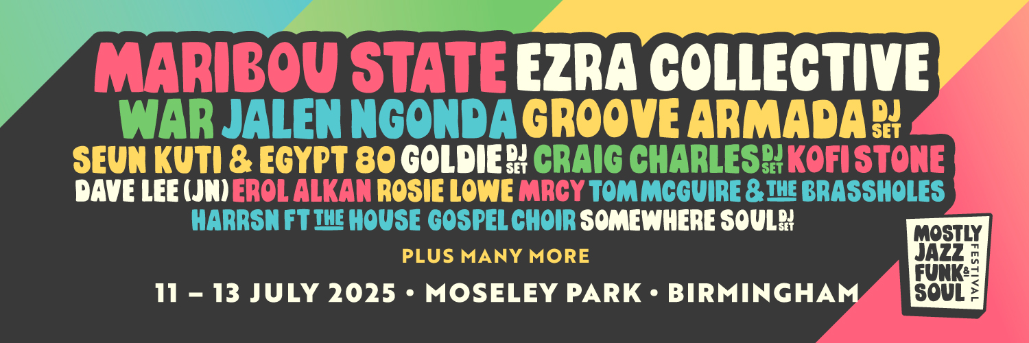 Mostly Jazz Funk & Soul Festival's banner
