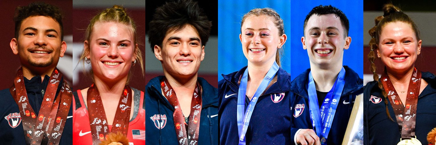 USA Weightlifting's banner