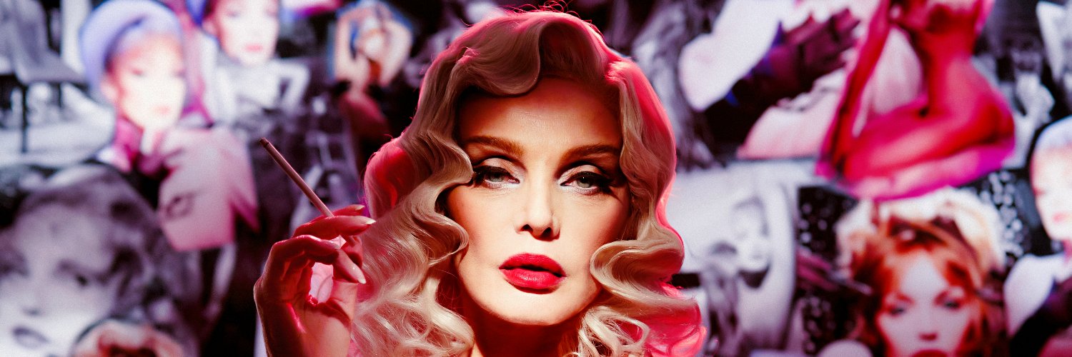 Arielle Dombasle's banner