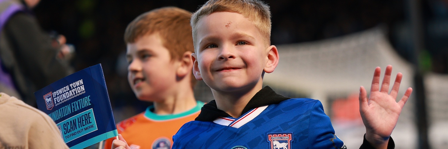 Ipswich Town Foundation's banner