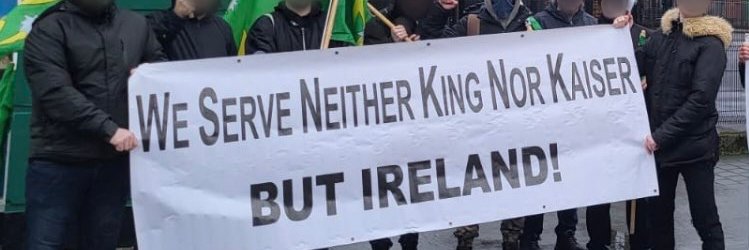 Anti Imperialist Action Ireland's banner