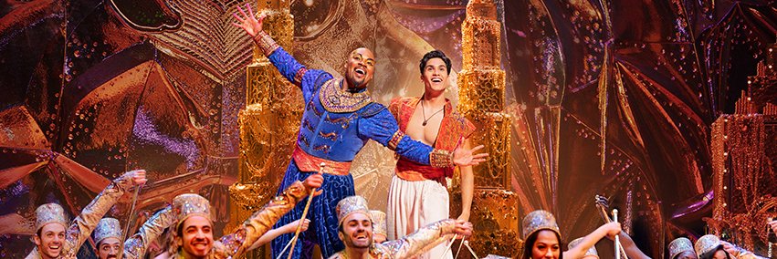 Aladdin the Musical's banner