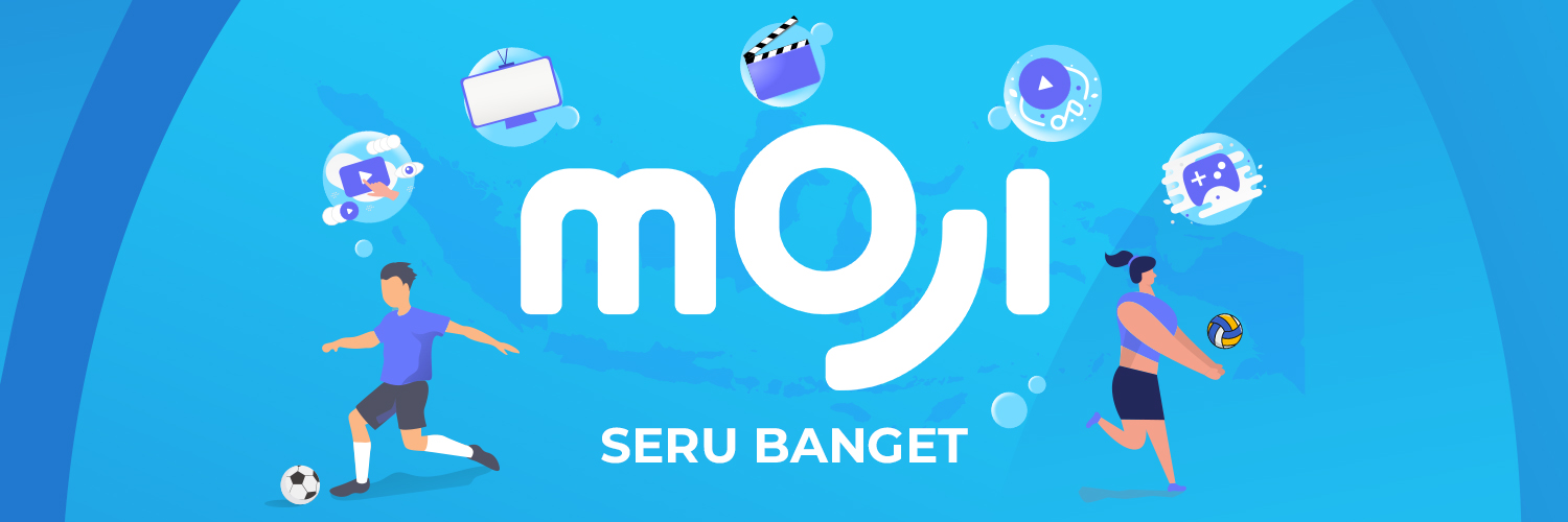 Moji's banner