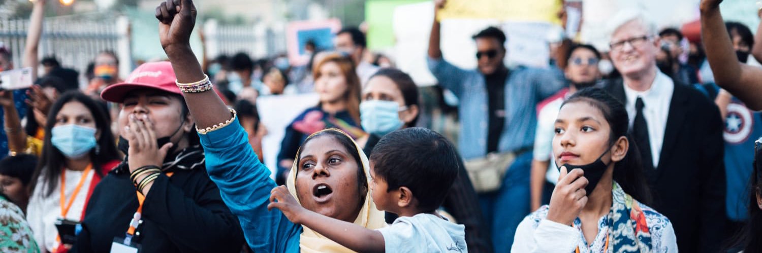 Aurat March - عورت مارچ's banner