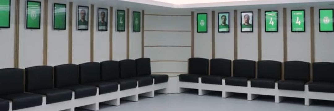 Inside Sporting's banner