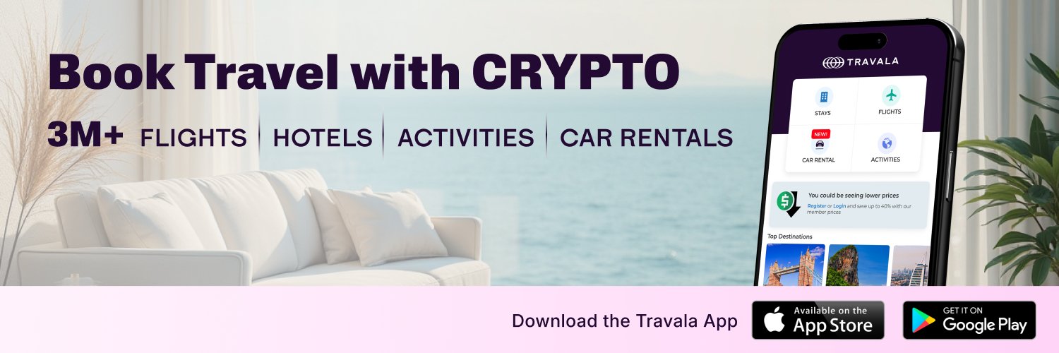 Travala's banner