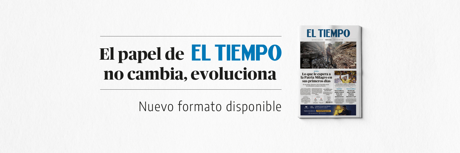 EL TIEMPO's banner