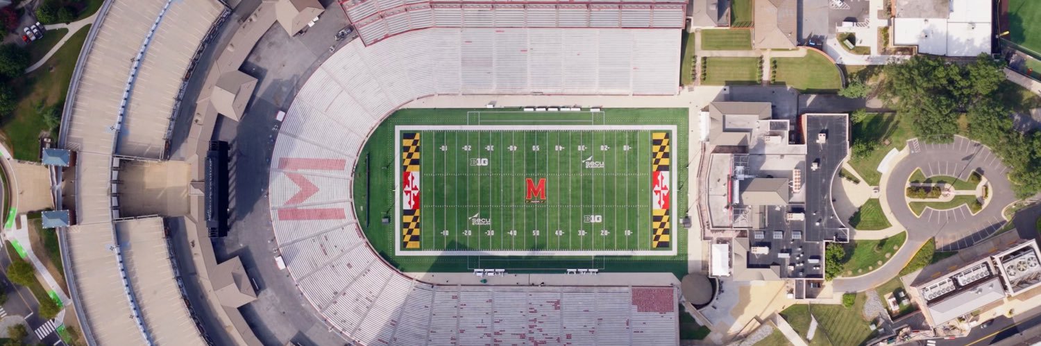 Maryland Football's banner