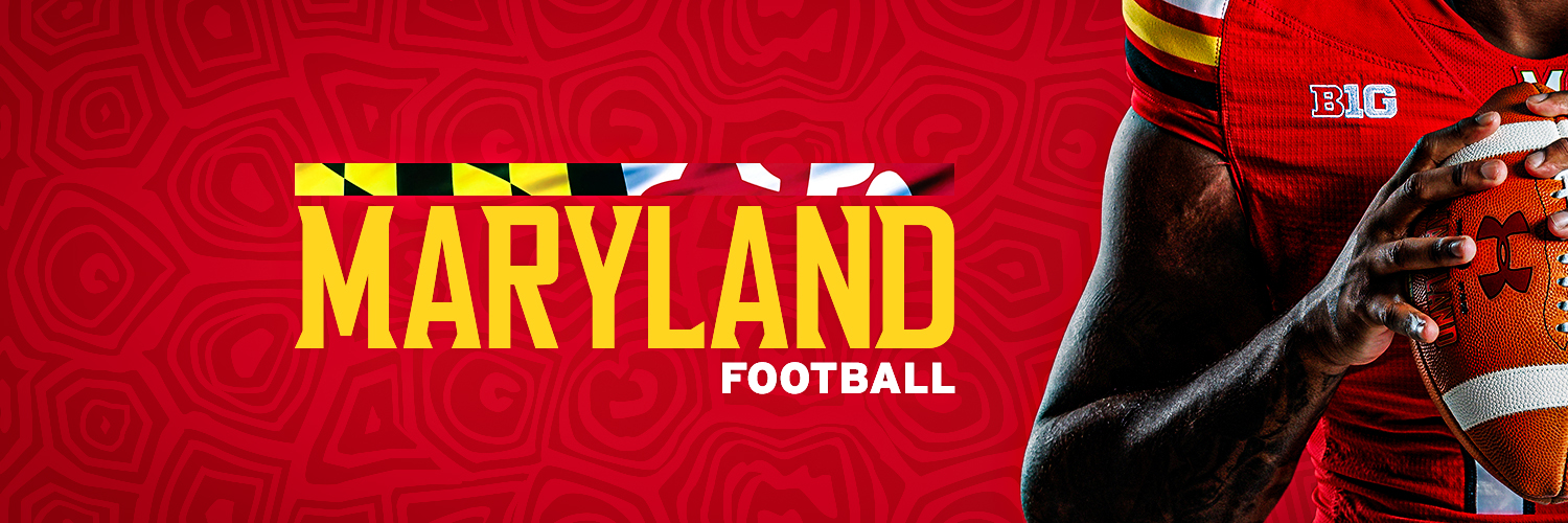 Maryland Football's banner
