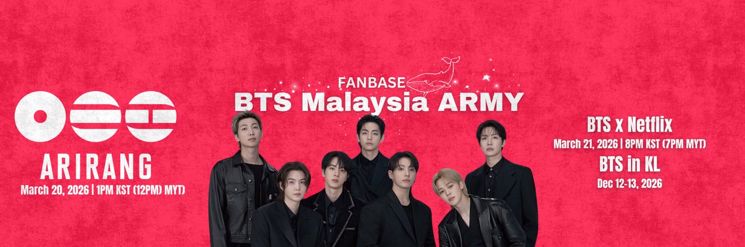 BTS Malaysia ARMY⁷'s banner