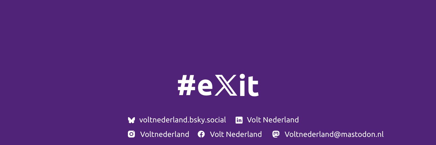 Volt Nederland 👋's banner
