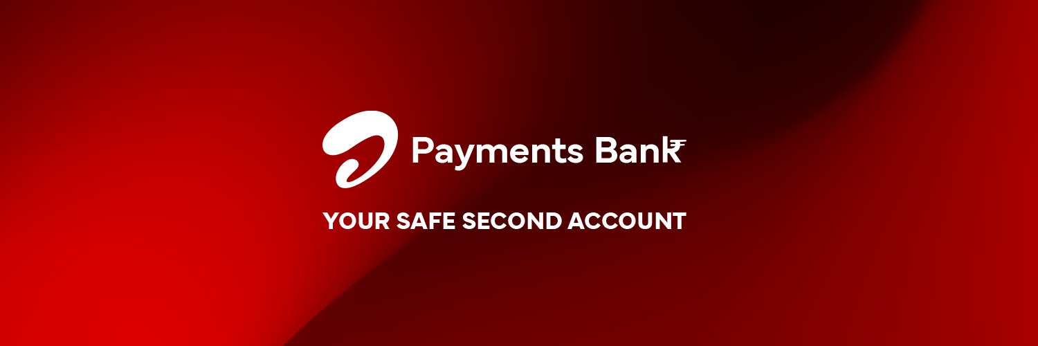 Airtel Payments Bank's banner