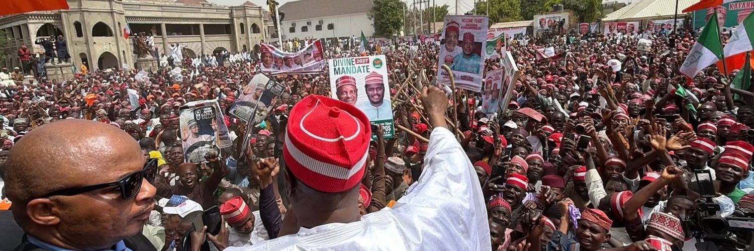 Rabiu Musa Kwankwaso's banner