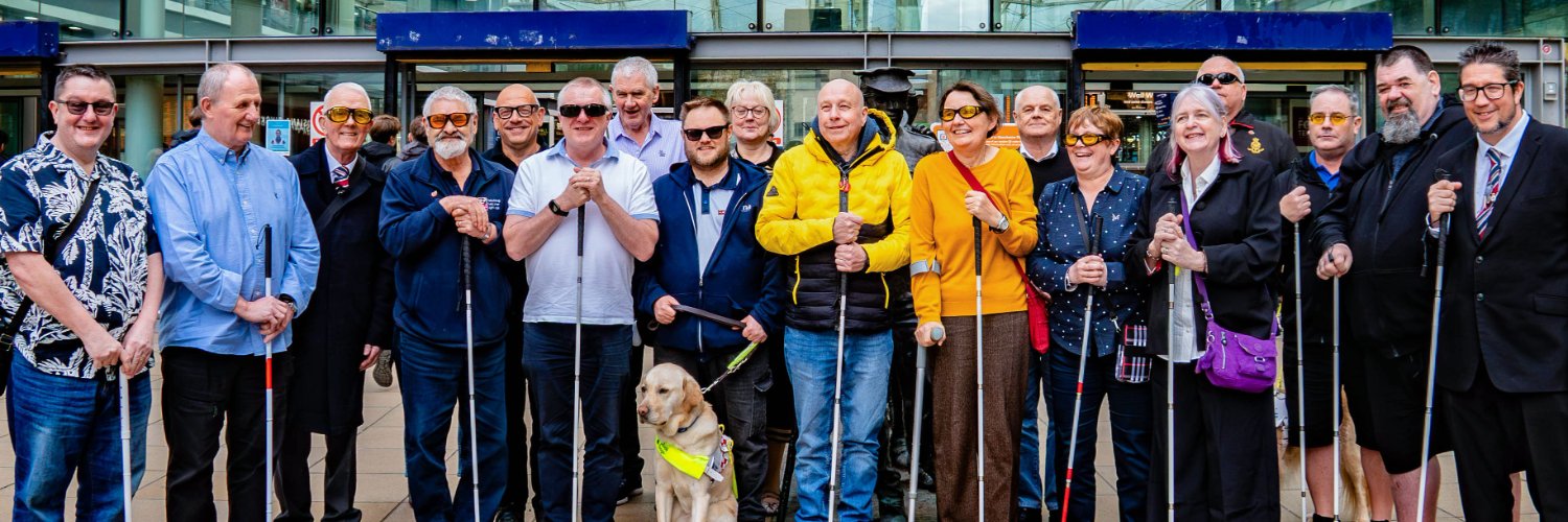 Blind Veterans UK's banner