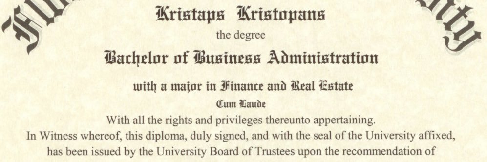 Kristaps Krištopans's banner
