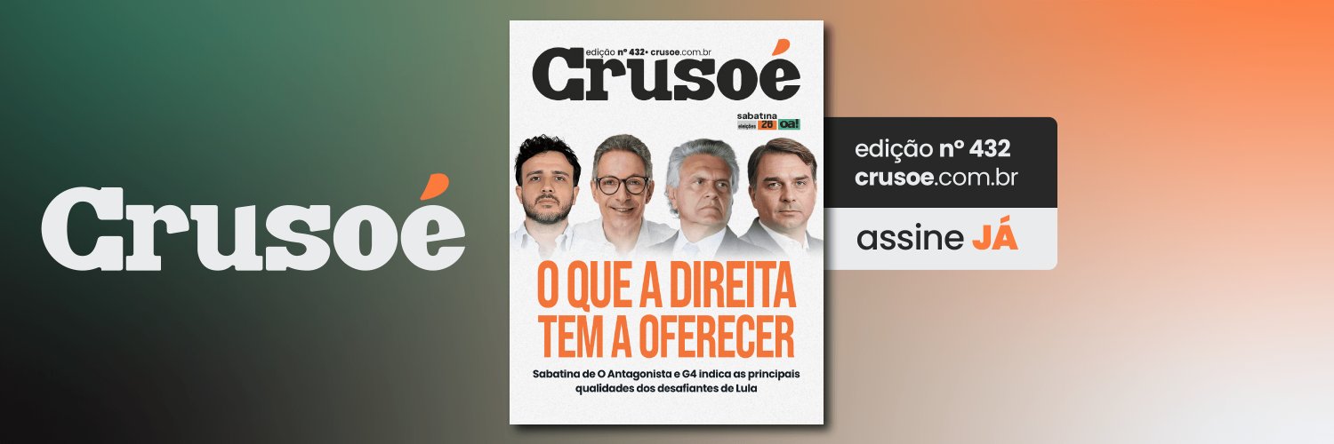 Revista Crusoé's banner