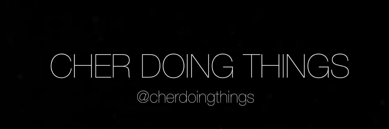 cher doing things's banner